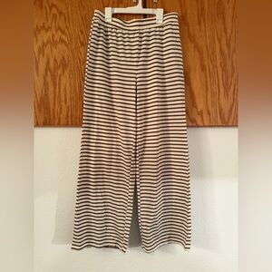 Bohme Striped Wide-Leg Pants